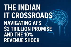 The Indian IT Crossroads: Navigating AI's $2 Trillion Promise and the 10% Revenue Shock 
