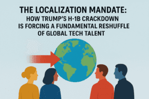 The Localization Mandate: How Trump's H-1B Crackdown is Forcing a Fundamental Reshuffle of Global Tech Talent  1 The Localization Mandate: How Trump's H-1B Crackdown is Forcing a Fundamental Reshuffle of Global Tech Talent