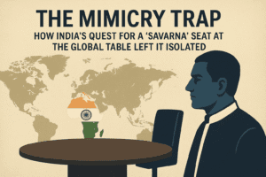 The Mimicry Trap: How India’s Quest for a ‘Savarna’ Seat at the Global Table Left It Isolated