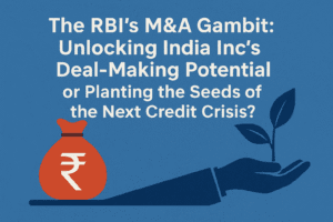 The RBI's M&A Gambit: Unlocking India Inc's Deal-Making Potential or Planting the Seeds of the Next Credit Crisis?