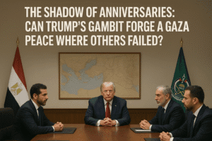 The Shadow of Anniversaries: Can Trump’s Gambit Forge a Gaza Peace Where Others Failed? 