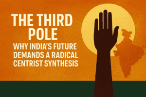 The Third Pole: Why India’s Future Demands a Radical Centrist Synthesis 