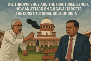 The Thrown Shoe and the Fractured Bench: How an Attack on CJI Gavai Targets the Constitutional Soul of India