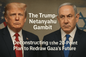 The Trump-Netanyahu Gambit: Deconstructing the 20-Point Plan to Redraw Gaza's Future