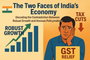 The Two Faces of India's Economy: Decoding the Contradiction Between Robust Growth and Anxious Policymaking