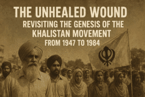 The Unhealed Wound: Revisiting the Genesis of the Khalistan Movement from 1947 to 1984