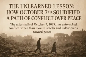 The Unlearned Lesson: How October 7th Solidified a Path of Conflict Over Peace