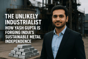 The Unlikely Industrialist: How Yash Gupta is Forging India’s Sustainable Metal Independence 