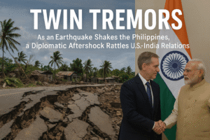 Twin Tremors: As an Earthquake Shakes the Philippines, a Diplomatic Aftershock Rattles U.S.-India Relations