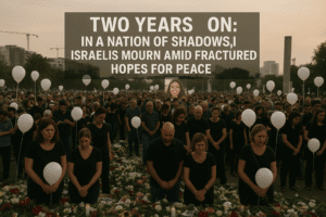 Two Years On: In a Nation of Shadows, Israelis Mourn Amid Fractured Hopes for Peace