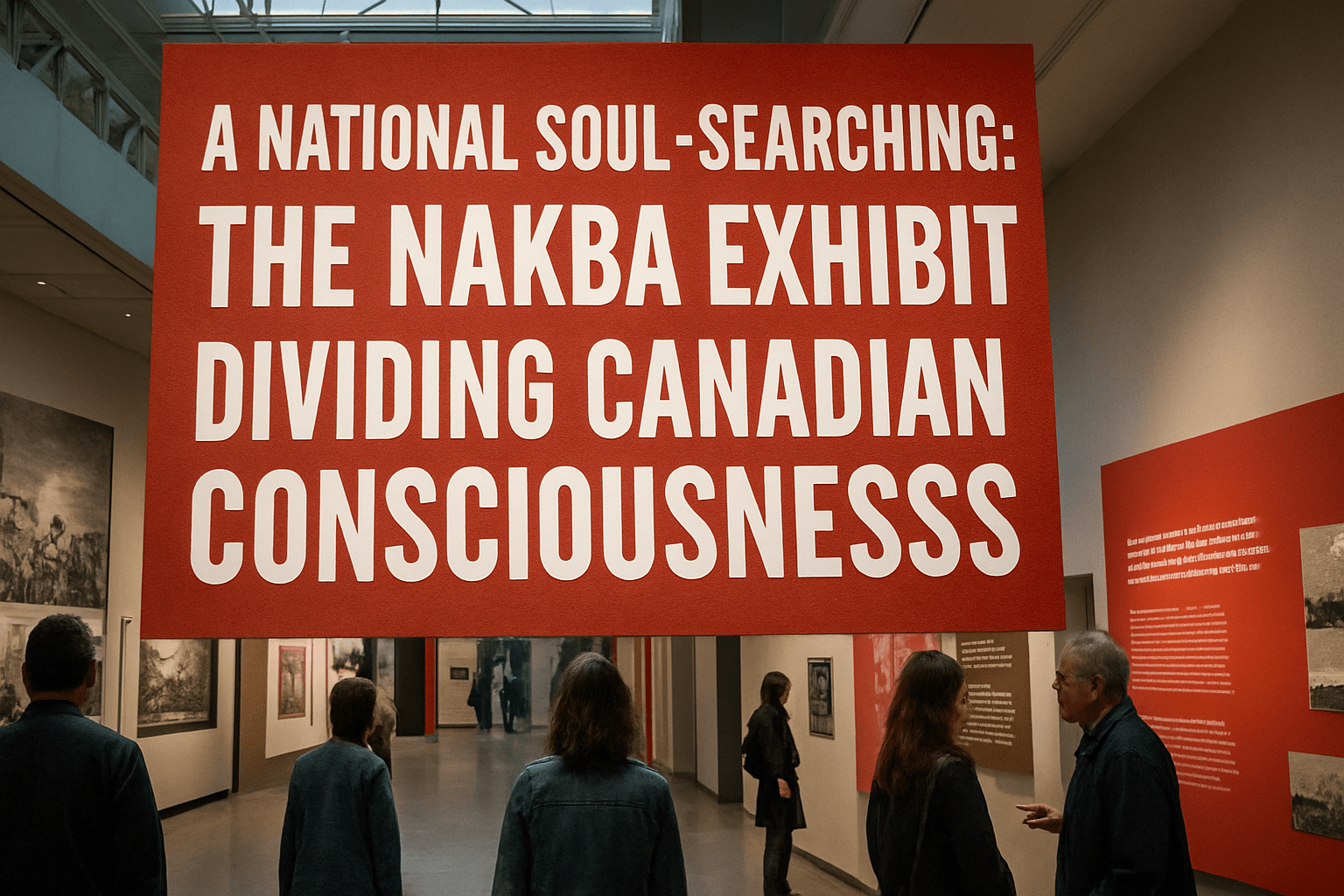 A National Soul-Searching: The Nakba Exhibit Dividing Canadian Consciousness 