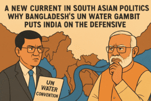 A New Current in South Asian Politics: Why Bangladesh’s UN Water Gambit Puts India on the Defensive  1 A New Current in South Asian Politics: Why Bangladesh’s UN Water Gambit Puts India on the Defensive