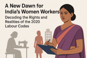 A New Dawn for India's Women Workers? Decoding the Rights and Realities of the 2020 Labour Codes 1 A New Dawn for India's Women Workers? Decoding the Rights and Realities of the 2020 Labour Codes
