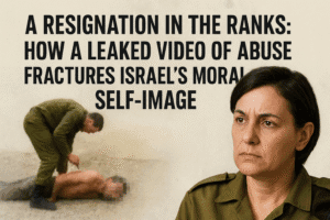 A Resignation in the Ranks: How a Leaked Video of Abuse Fractures Israel's Moral Self-Image 