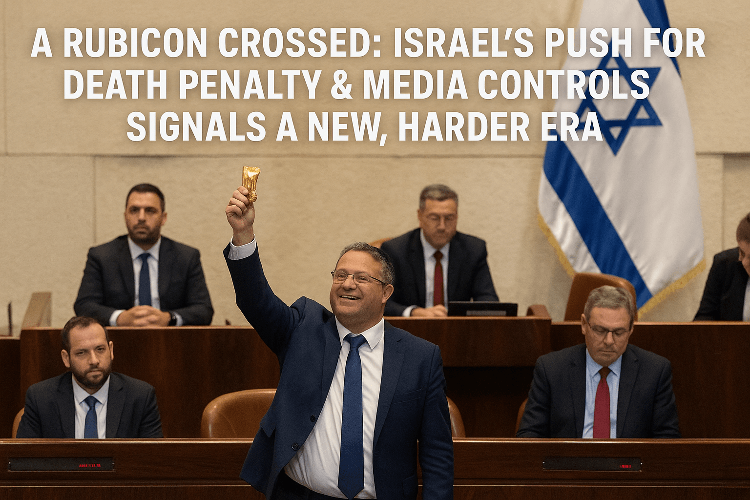 A Rubicon Crossed: Israel's Push for Death Penalty & Media Controls Signals a New, Harder Era 