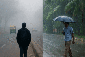 An Early Embrace of Winter: Decoding North India's Chill and the Southern Rain’s Rhythm 