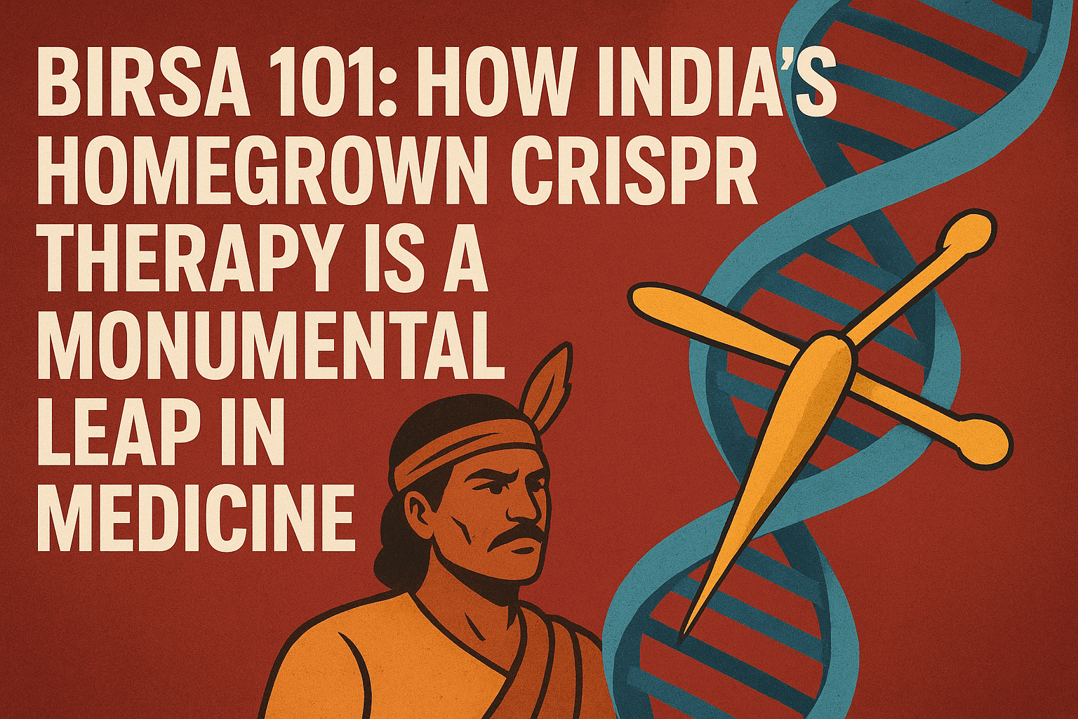 BIRSA 101: How India's Homegrown CRISPR Therapy Is a Monumental Leap in Medicine 