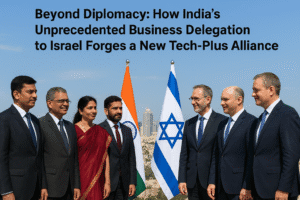 Beyond Diplomacy: How India's Unprecedented Business Delegation to Israel Forges a New Tech-Plus Alliance 
