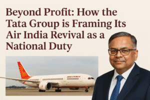Beyond Profit: How the Tata Group is Framing Its Air India Revival as a National Duty 