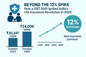 Beyond the 12% Spike: How a GST Shift Ignited India's Life Insurance Revolution in 2025 1 Beyond the 12% Spike: How a GST Shift Ignited India's Life Insurance Revolution in 2025