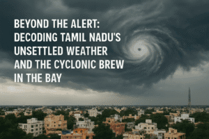 Beyond the Alert: Decoding Tamil Nadu’s Unsettled Weather and the Cyclonic Brew in the Bay 1 Beyond the Alert: Decoding Tamil Nadu’s Unsettled Weather and the Cyclonic Brew in the Bay