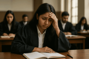 Beyond the Black Robe: Confronting the Silent Mental Health Crisis in India's Law Schools 