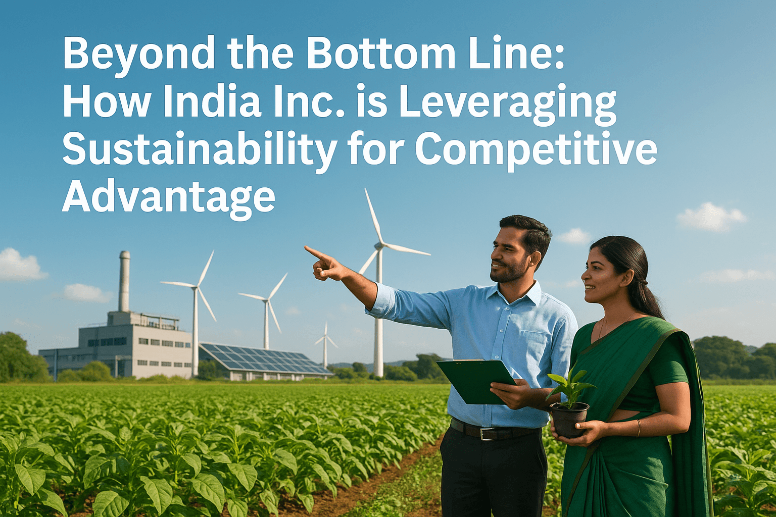 Beyond the Bottom Line: How India Inc. is Leveraging Sustainability for Competitive Advantage 