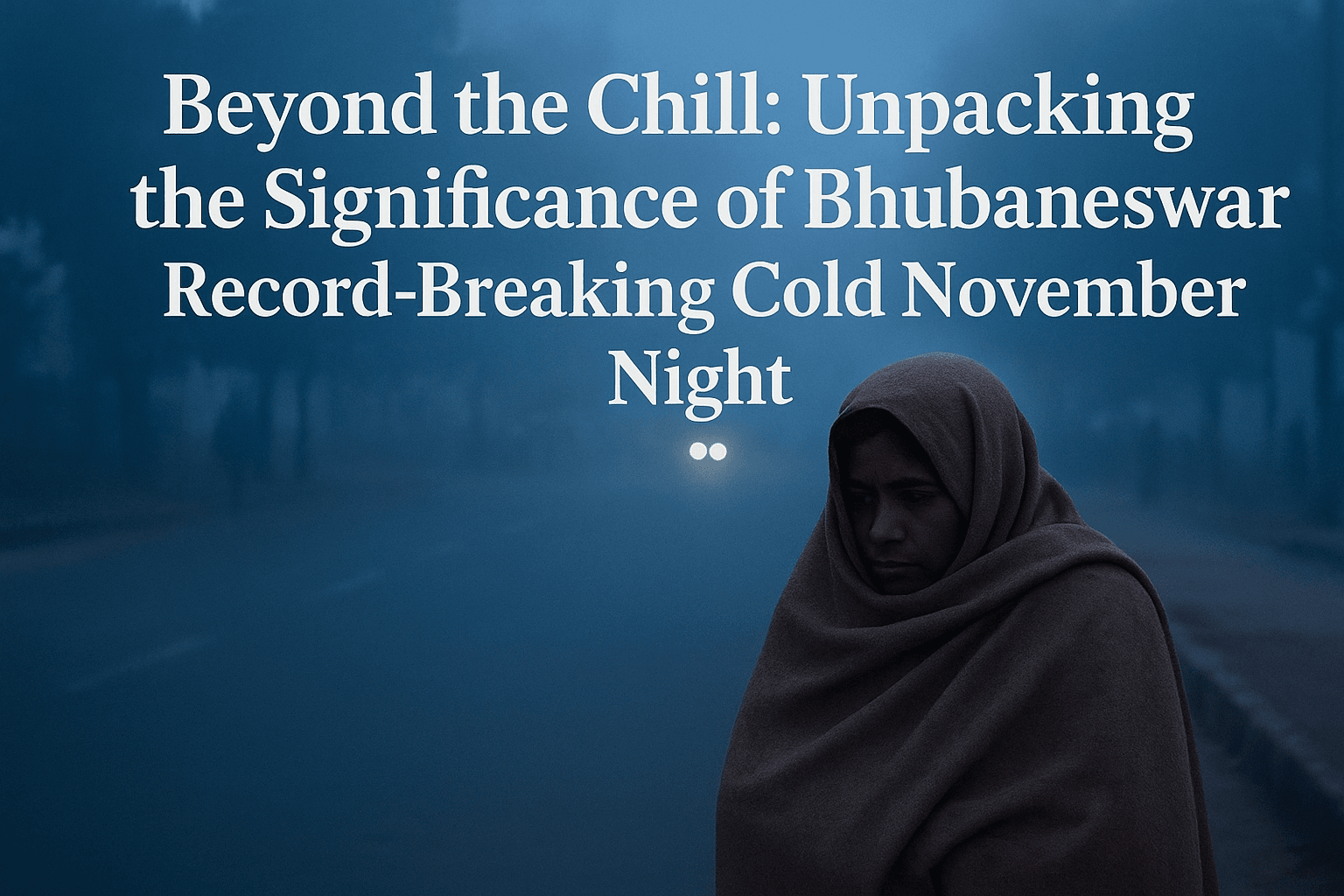 Beyond the Chill: Unpacking the Significance of Bhubaneswar's Record-Breaking Cold November Night 