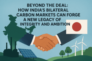 Beyond the Deal: How India’s Bilateral Carbon Markets Can Forge a New Legacy of Integrity and Ambition 