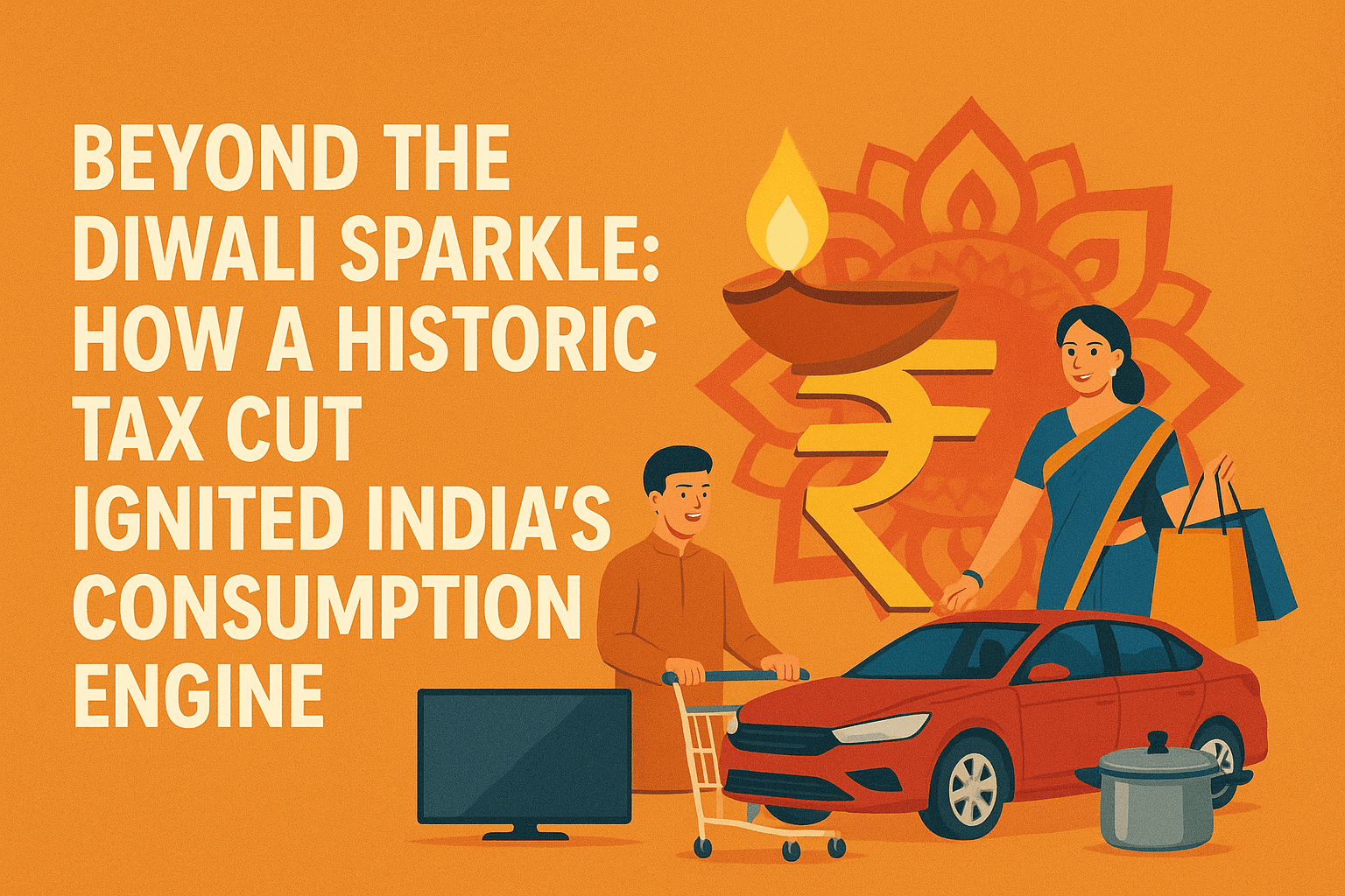 Beyond the Diwali Sparkle: How a Historic Tax Cut Ignited India's Consumption Engine 