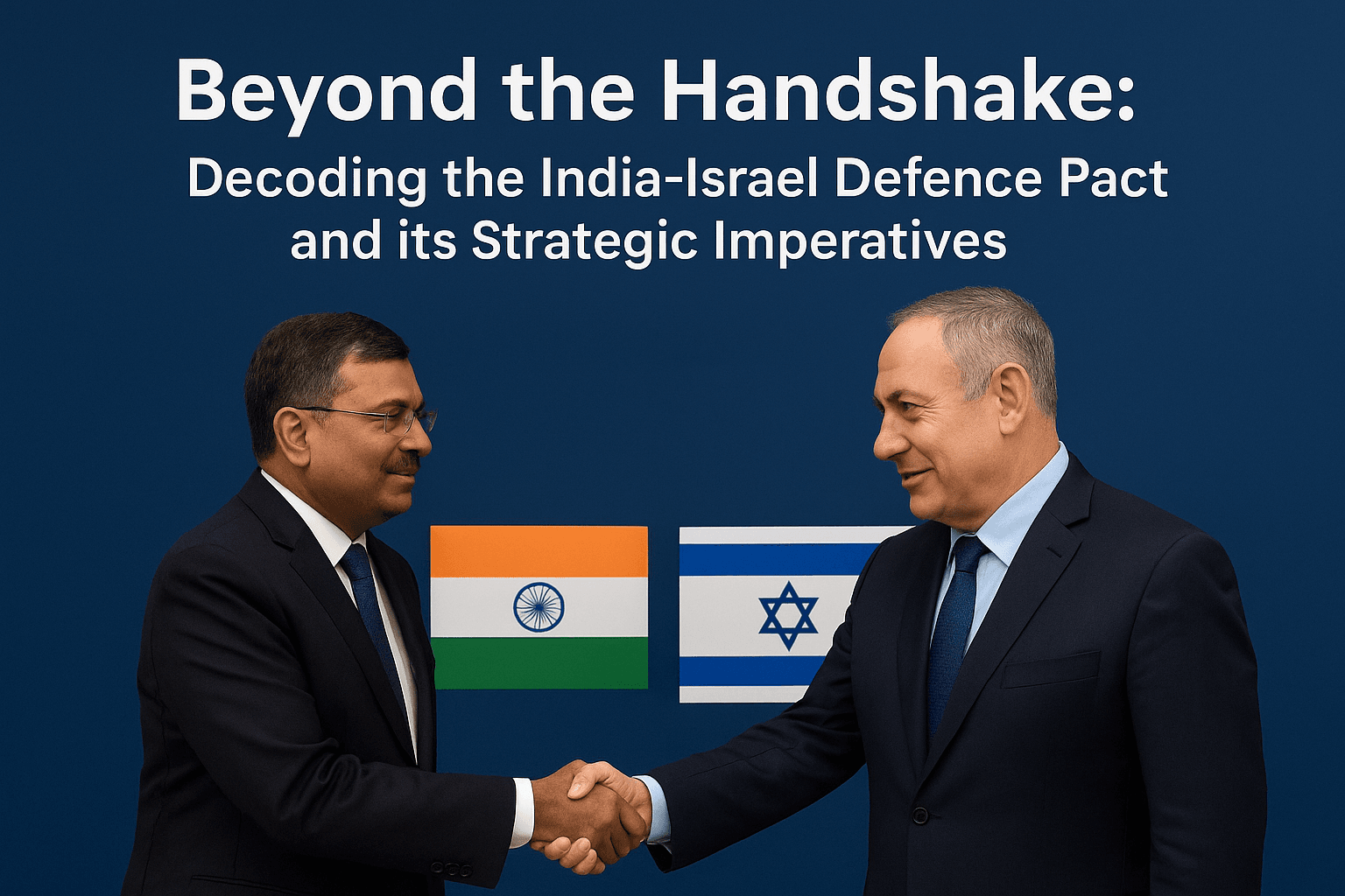 Beyond the Handshake: Decoding the India-Israel Defence Pact and its Strategic Imperatives 