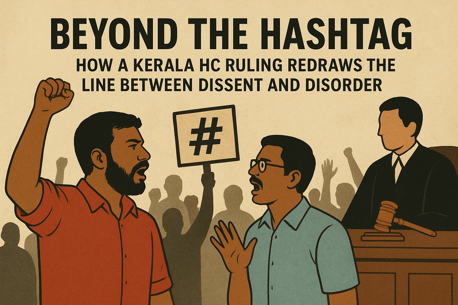 Beyond the Hashtag: How a Kerala HC Ruling Redraws the Line Between Dissent and Disorder 
