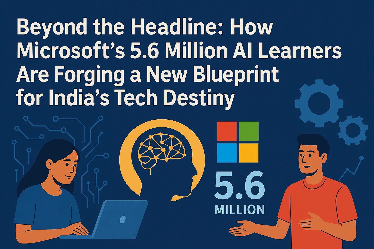 Beyond the Headline: How Microsoft's 5.6 Million AI Learners Are Forging a New Blueprint for India's Tech Destiny 