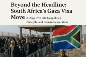 Beyond the Headline: South Africa's Gaza Visa Move—A Deep Dive into Geopolitics, Principle, and Human Desperation 