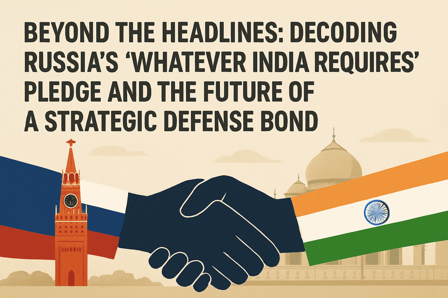 Beyond the Headlines: Decoding Russia’s “Whatever India Requires” Pledge and the Future of a Strategic Defense Bond 