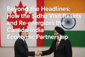 Beyond the Headlines: How the Sidhu Visit Resets and Re-energizes the Canada-India Economic Partnership 