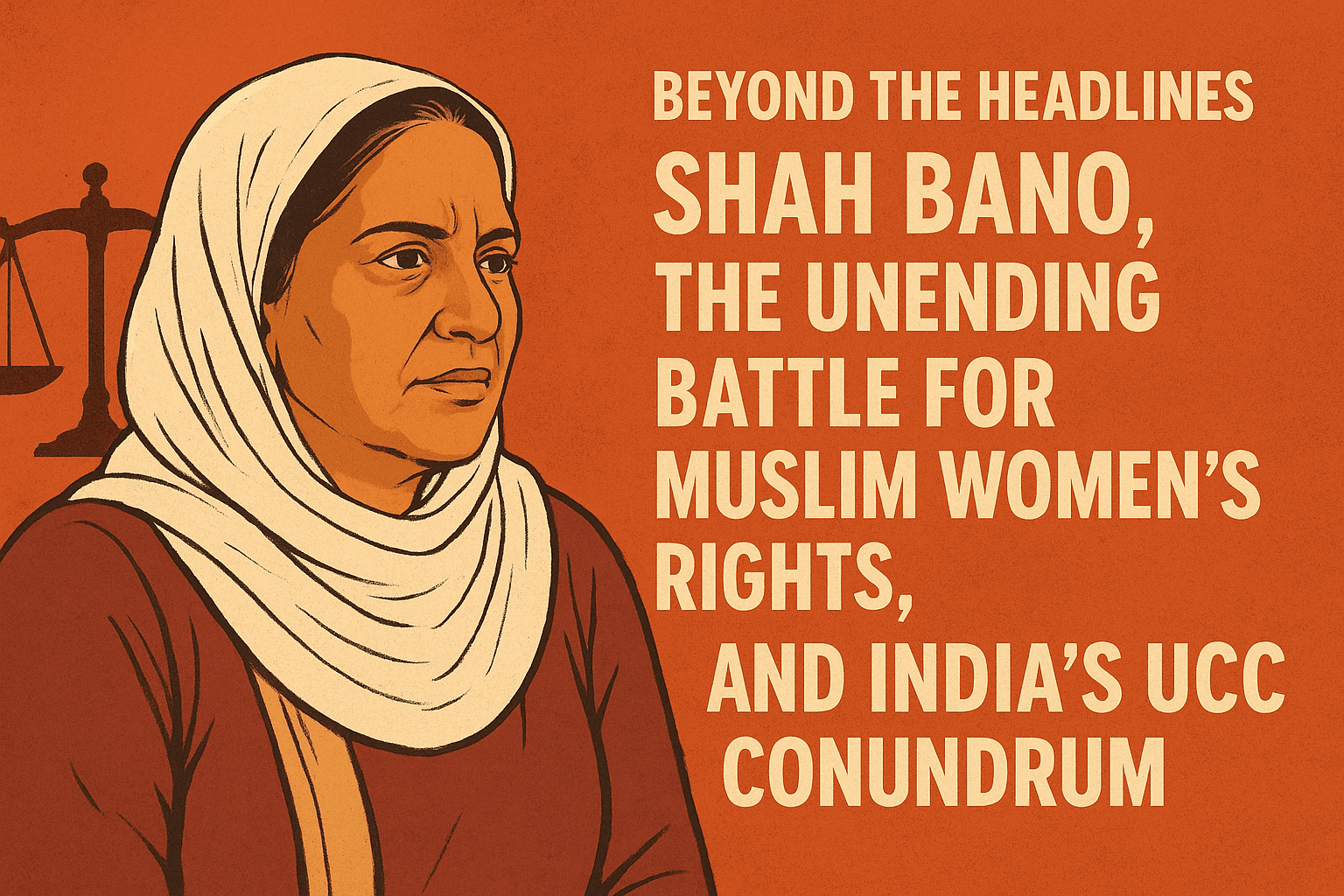 Beyond the Headlines: Shah Bano, the Unending Battle for Muslim Women's Rights, and India's UCC Conundrum 