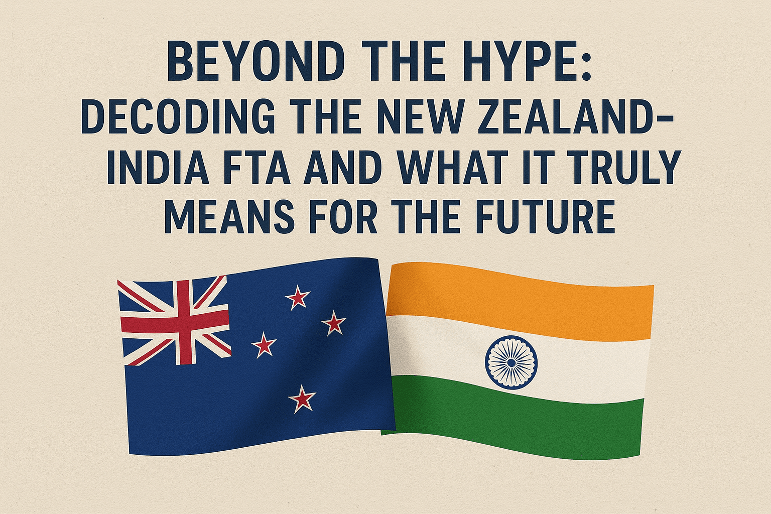 Beyond the Hype: Decoding the New Zealand-India FTA and What It Truly Means for the Future 