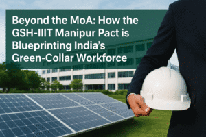 Beyond the MoA: How the GSH-IIIT Manipur Pact is Blueprinting India’s Green-Collar Workforce 
