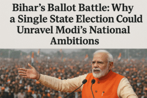 Bihar's Ballot Battle: Why a Single State Election Could Unravel Modi's National Ambitions 