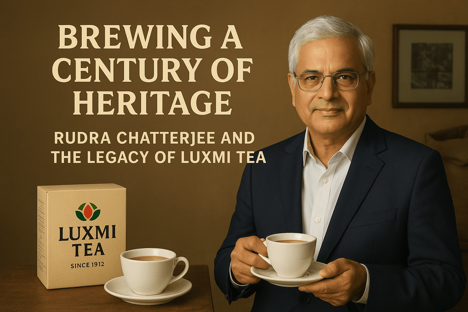 Brewing a Century of Heritage: Rudra Chatterjee and the Legacy of Luxmi Tea