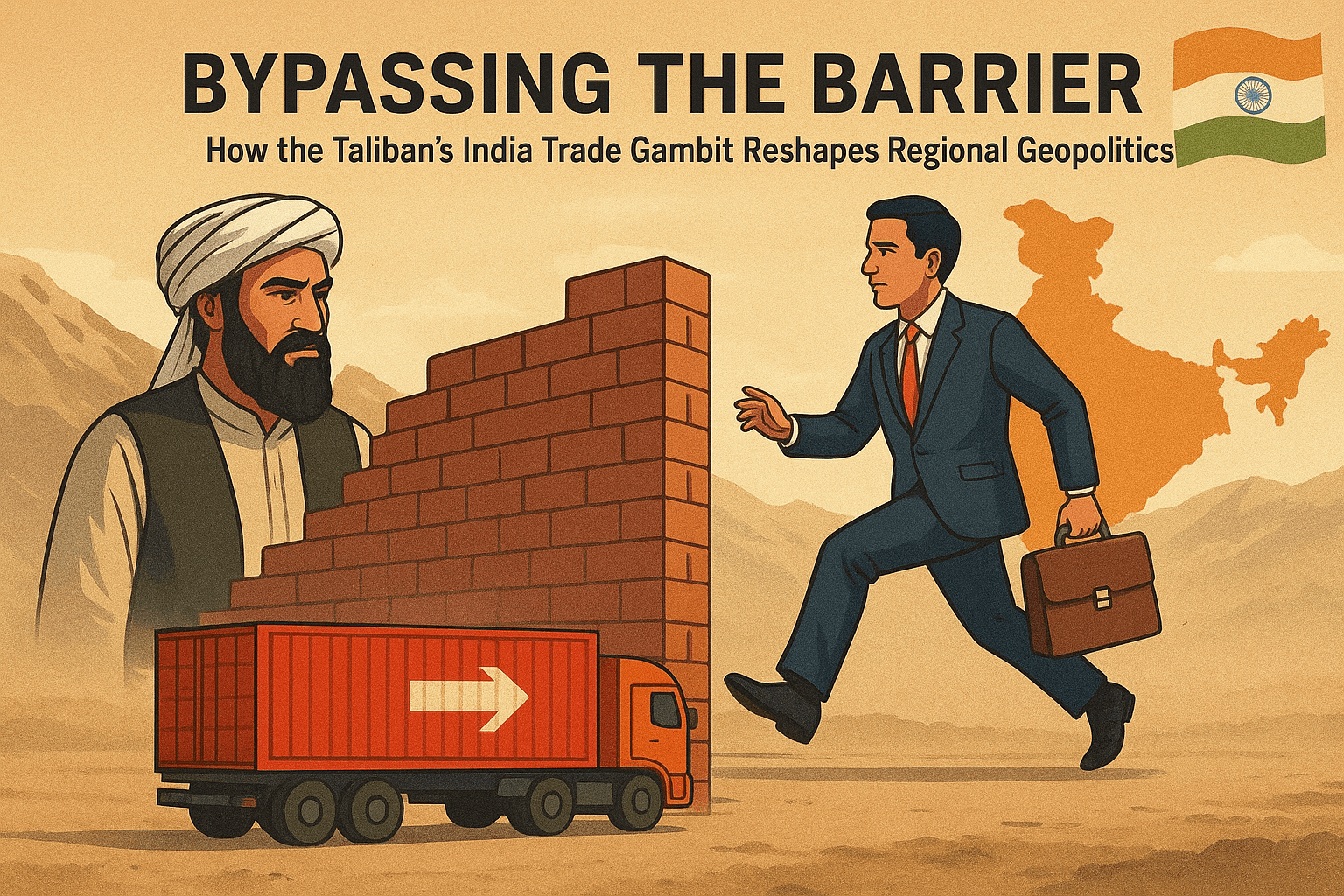 Bypassing the Barrier: How the Taliban’s India Trade Gambit Reshapes Regional Geopolitics 