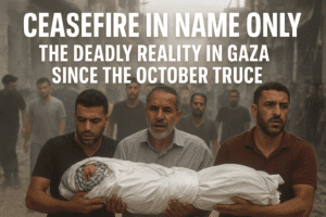 Ceasefire in Name Only: The Deadly Reality in Gaza Since the October Truce 1 Ceasefire in Name Only: The Deadly Reality in Gaza Since the October Truce
