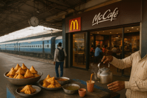 Chai, Samosa, and a Side of McCafe: How Indian Railways is Rewriting its Culinary Code 