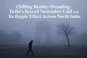 Chilling Reality: Decoding Delhi's Record November Cold and Its Ripple Effect Across North India 