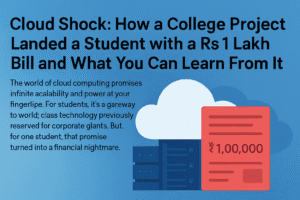 Cloud Shock: How a College Project Landed a Student with a Rs 1 Lakh Bill and What You Can Learn From It 