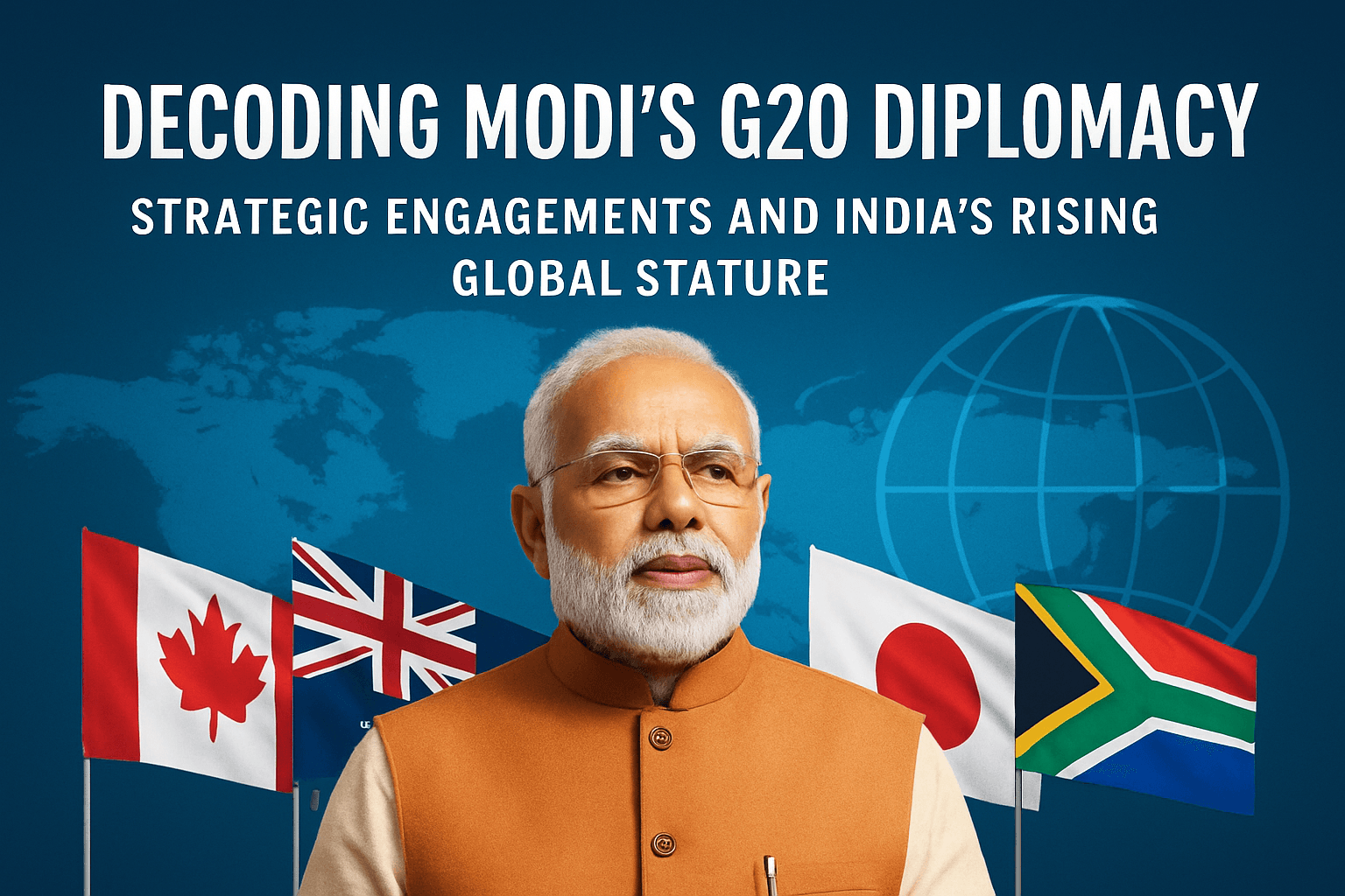 Decoding Modi's G20 Diplomacy: Strategic Engagements and India's Rising Global Stature 