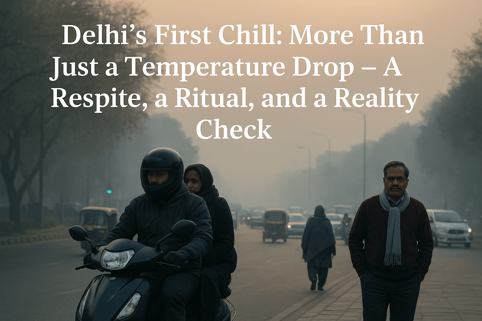 Delhi's First Chill: More Than Just a Temperature Drop – A Respite, a Ritual, and a Reality Check 