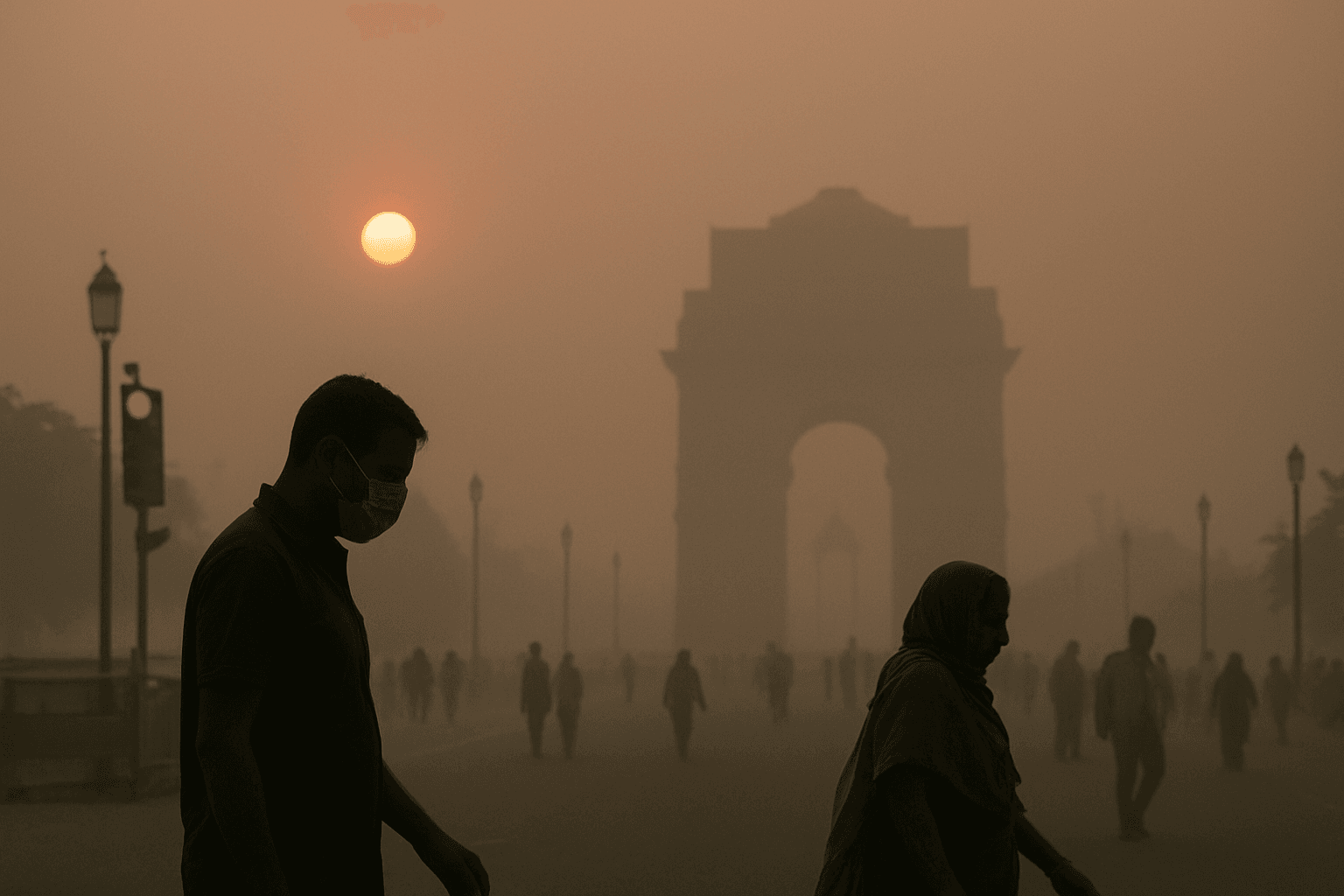 Delhi's Gasping Dawn: Unpacking the Human Cost Behind the 'Red Zone' AQI 
