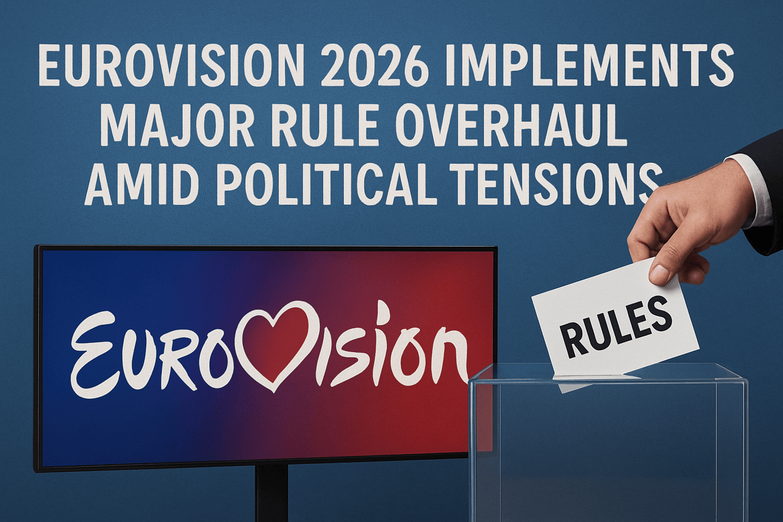 Eurovision 2026 Implements Major Rule Overhaul Amid Political Tensions 